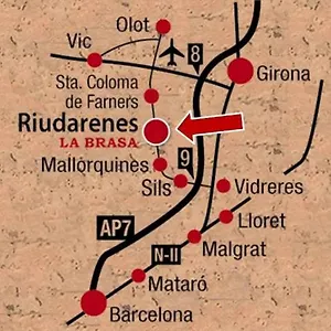 La Brasa De 2*, Riudarenes Espagne
